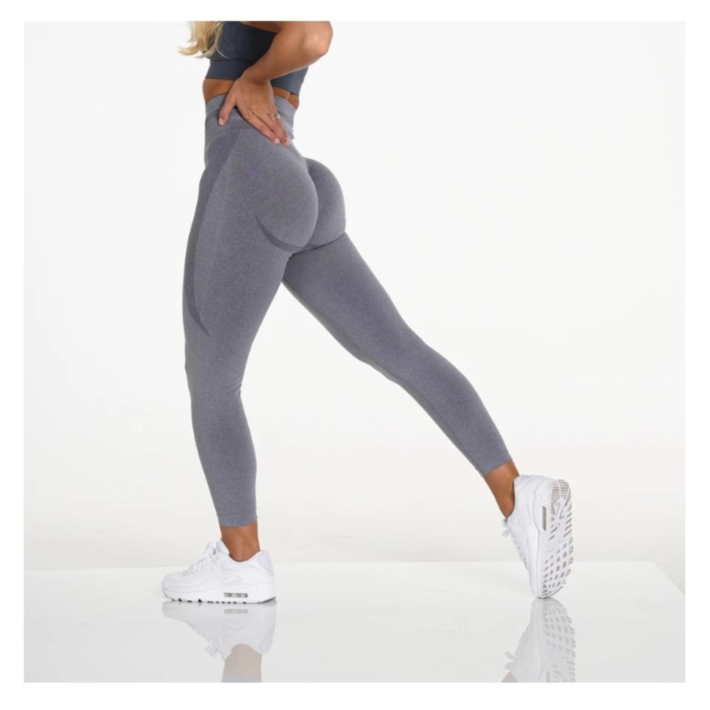 NVGTN Grey Contour Seamless Leggings